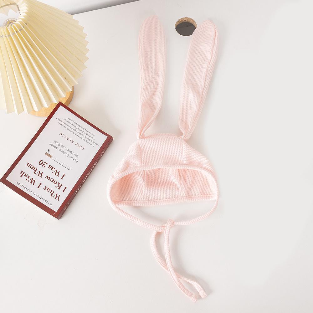 Baby Hat Rabbit Ear Strap Children's Pullover Hat