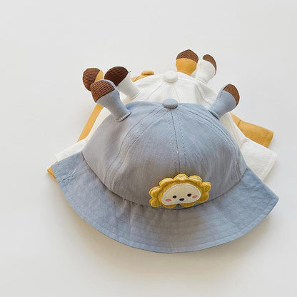 Baby Cartoon Sunscreen Fisherman Hat