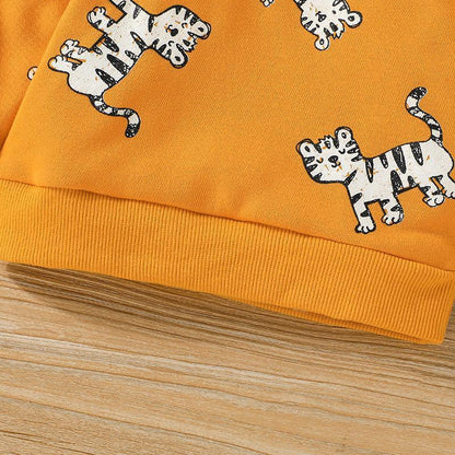 Children's Long Sleeve Crewneck Top Turtleneck