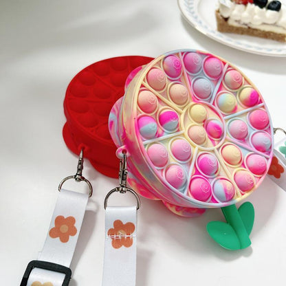 Colorful Decompression Toy Coin Purse