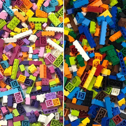 500pcs Bagged Children's Educational Assembly Blocks