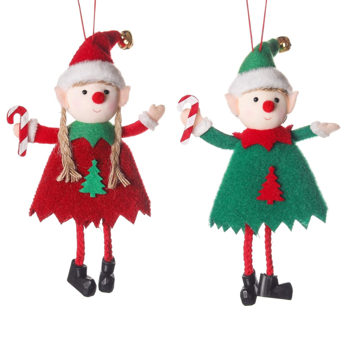 Christmas Ornaments Cute Elf Doll Christmas Tree Decoration