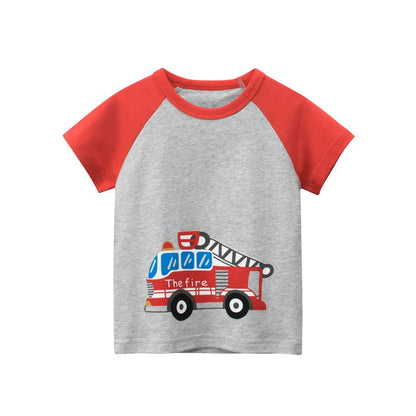 Children's short sleeved T-shirt