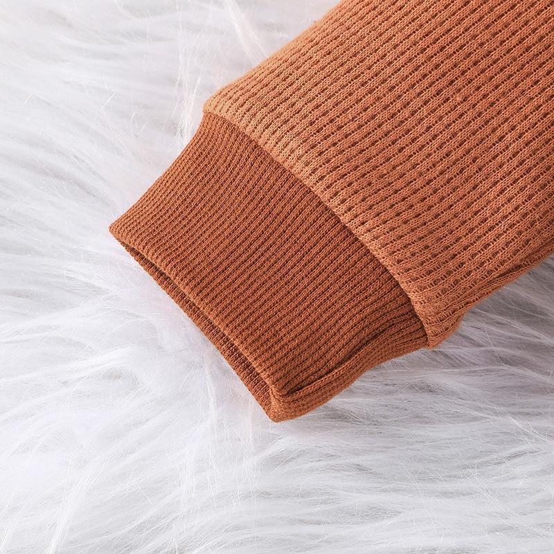 Baby Long Sleeve Sweater Pullover Trousers Two-piece Set