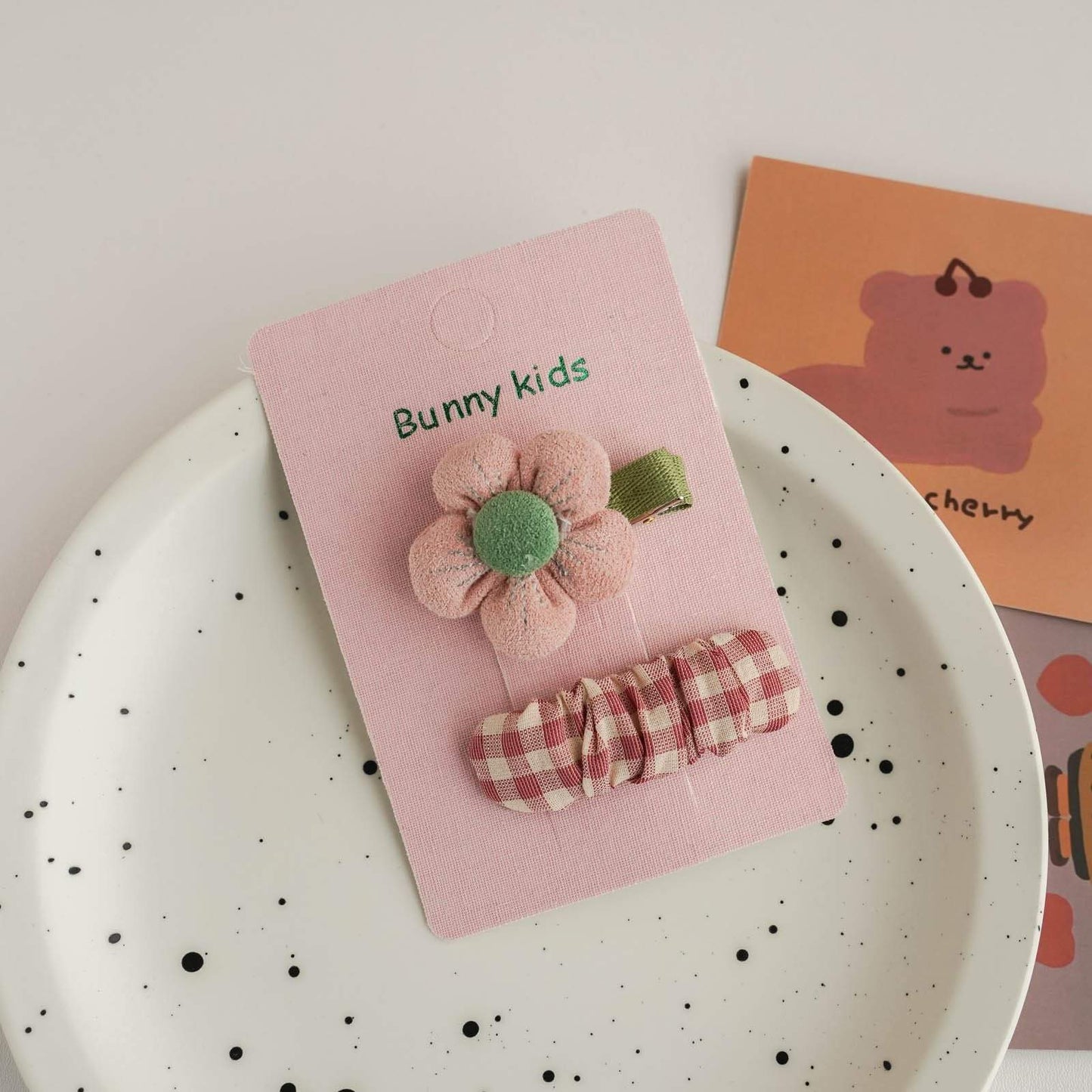 Children's Fabric Floral Hairpin