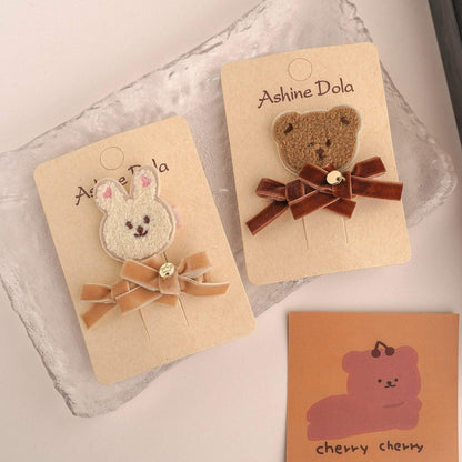 Children's Hairpin Plush Bangs Clip