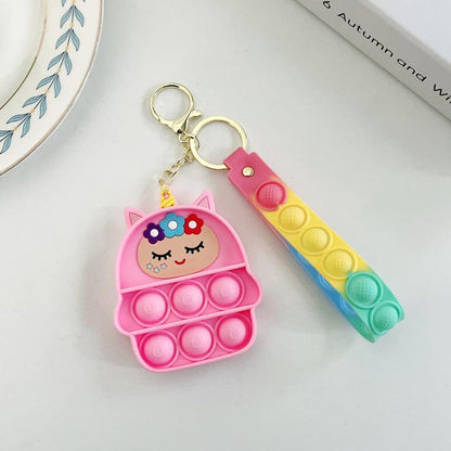 Mini Bag Pendant Keychain Decompression Toy