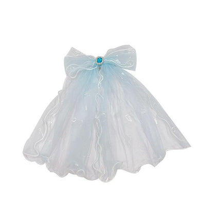 Children's Large Mesh Bow Hairpin