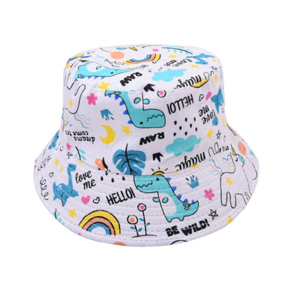 Children's Multi Style Cartoon Pattern Fisherman Hat