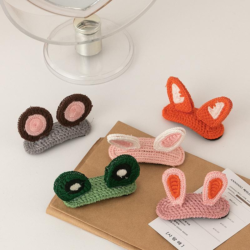Girl's Sweet Wool Stereo Hairpin