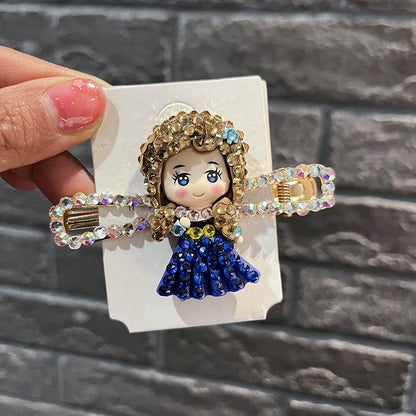 Children's Cute Cartoon Hair Circle Bangle Hair Rope
