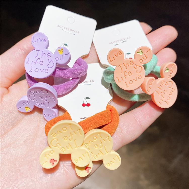 Children's Hair Tie Small Rubber Band Hair Rope 7pairs/bag