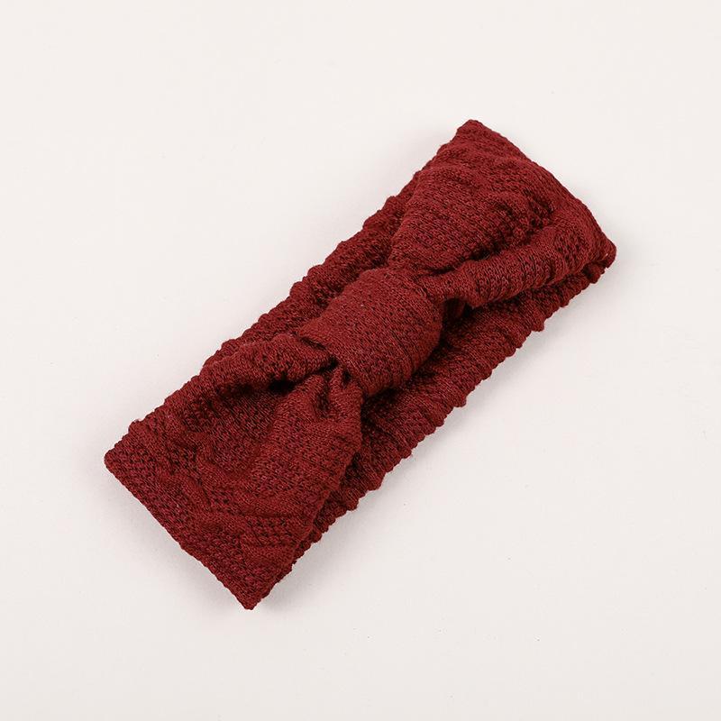 Kids Knitted Jacquard Baby Headband