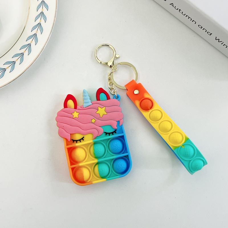 Mini Bag Pendant Keychain Decompression Toy