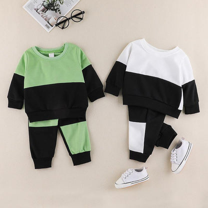 Children's Long Sleeve Jacket Pants Set