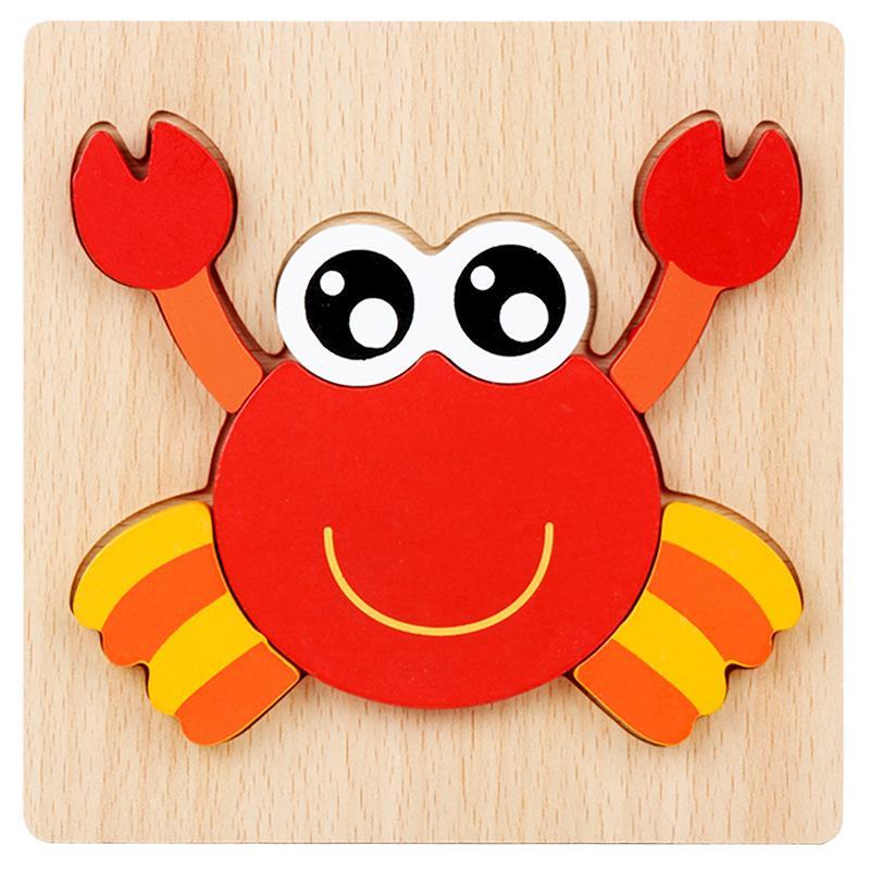 Wooden 3D Puzzle Children's Educational Toy