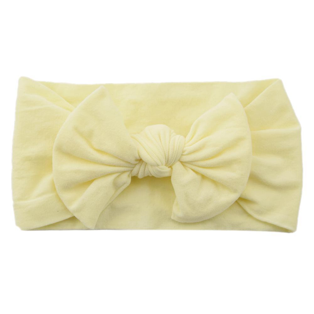Children's Hair Accessories Nylon Bow Hair Band