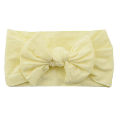 Children's Hair Accessories Nylon Bow Hair Band