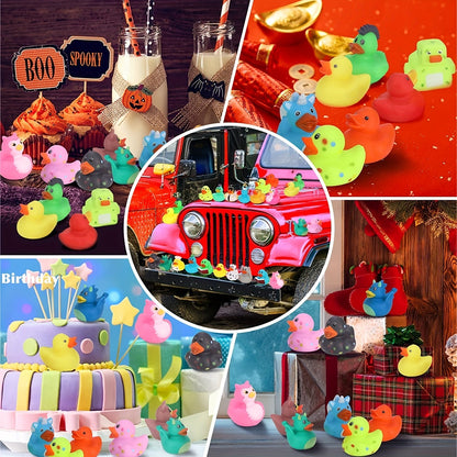 Assorted Rubber Ducks Toy Duckies For Kids And Toddlers
