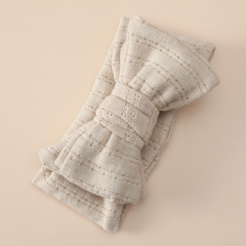 Children's DIY Double Bow Knit Headband