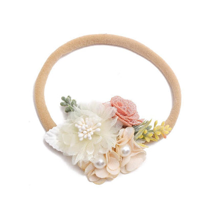 Children's Flower Elastic Hair Band