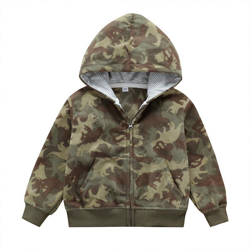 Children's Long Sleeve Zip Hooded Jacket