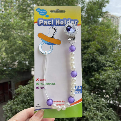 Luminous Nipple Clip Hand-woven Beads Anti-falling Chain