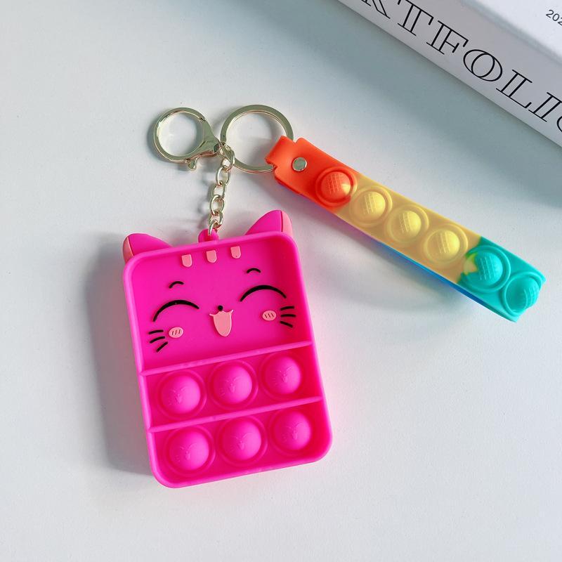Mini Bag Pendant Keychain Decompression Toy