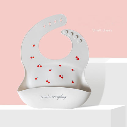 Baby Bib Waterproof Silicone Bib