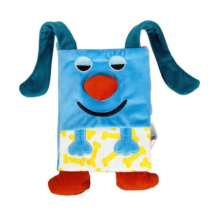 Baby Cloth Book, Stereoscopic Tail Can't Tear Books Toys