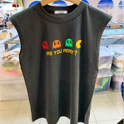 Children's cotton vest casual thin sleeveless t