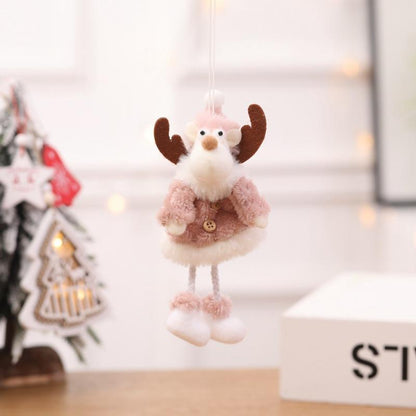 Christmas decoration Santa Claus Snowman Pendant Doll