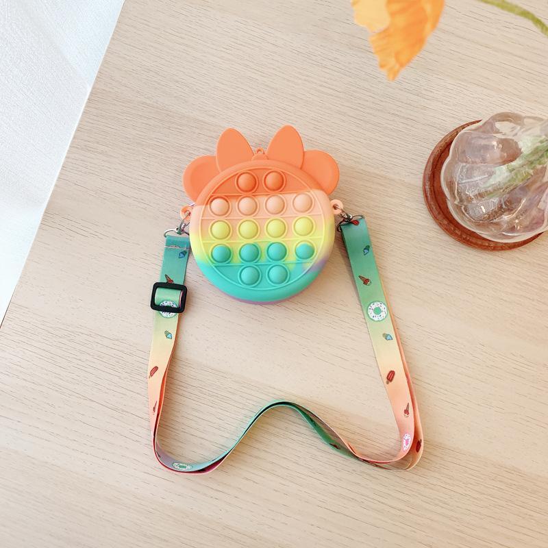 Bag Fingertip Crossbody Bag Bubble Decompression Toy