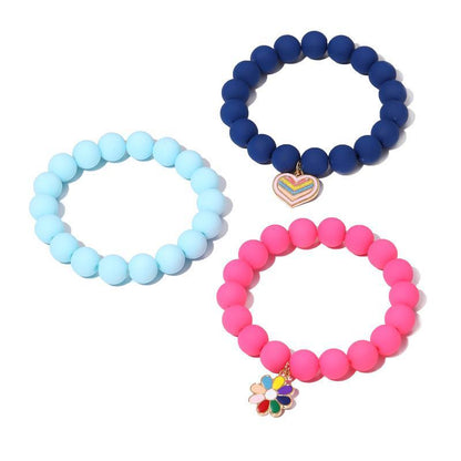 Children's Candy-colored Beaded Bracelet