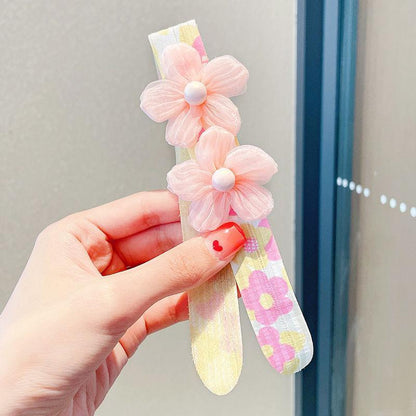 Children's Hair Belt Girl's Velcro Crush Hair Hoop