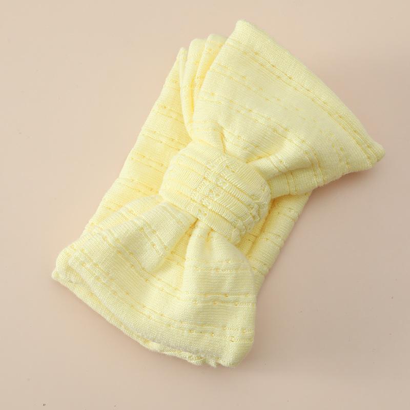 Children's DIY Double Bow Knit Headband