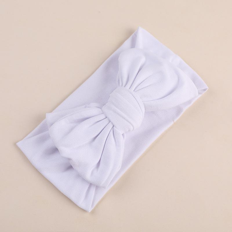 Children's DIY Milk Silk Big Bow Headband