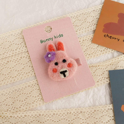 Children's Cartoon Animal Hairpin