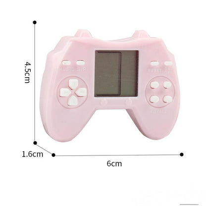 Game Machine Key Chain Educational Toy Pendant