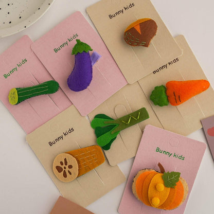 Children's Hairpin Fabric Bangs Hair Accessories
