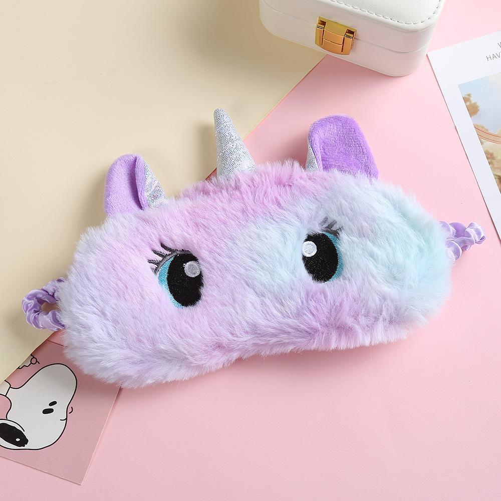 Unicorn Big Eye Plush Eye Patch Children's Shading Eyeshade