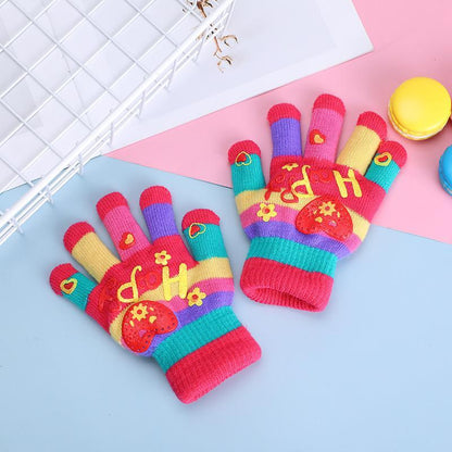 Children's Gloves Thickened Warm Gloves