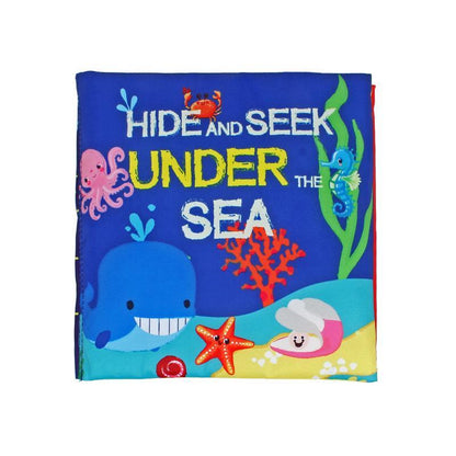 Baby Cloth Book, Stereoscopic Tail Can't Tear Books Toys
