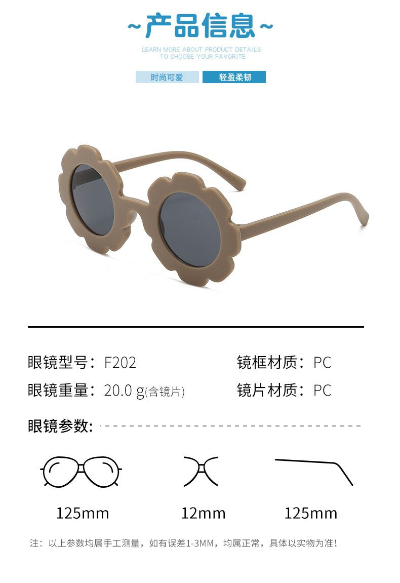 Children's Frosted Macarone Sunglasses Lovely Sunglasses