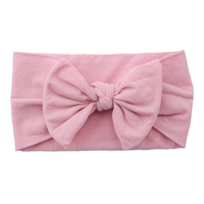 Children's Hair Accessories Nylon Bow Hair Band