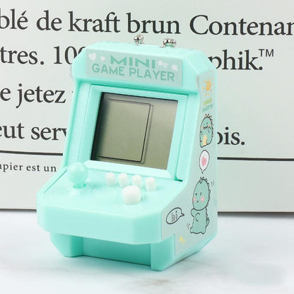 Retro Handheld Arcade Game Machine Keychain
