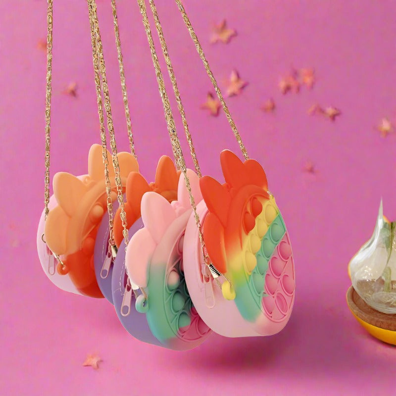 Bag Fingertip Crossbody Bag Bubble Decompression Toy
