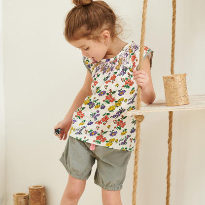 Children's short sleeved suit