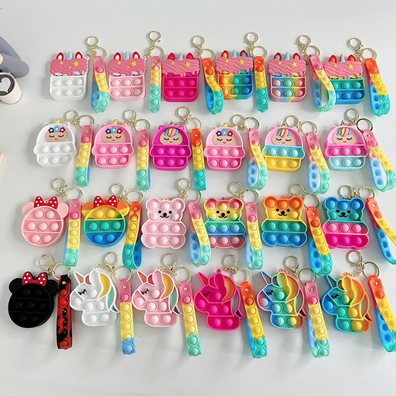 Mini Bag Pendant Keychain Decompression Toy