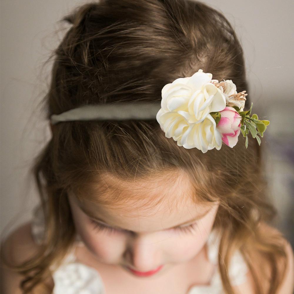 Children's Flower Elastic Hair Band